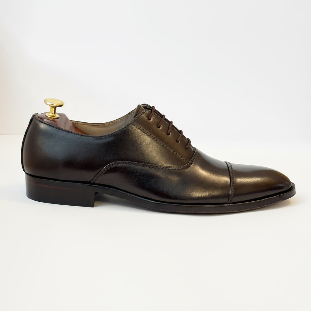 Brown Captoe Oxfords