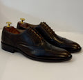 Maroon Wingtip Oxfords