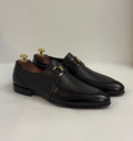 Black Buckled Loafers