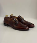 Brown Buckled Loafers
